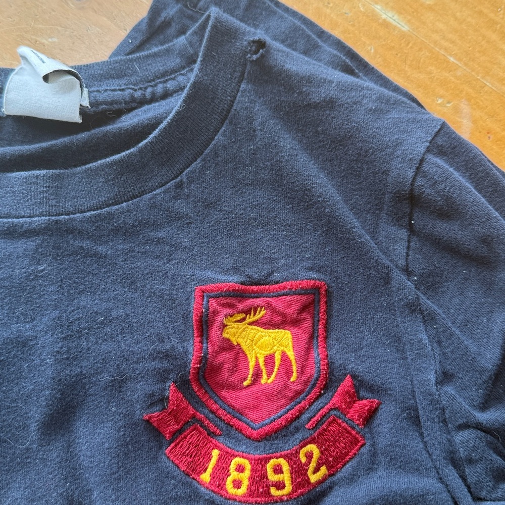 Abercrombie & Fitch boys muscle long sleeve Tee - Picture 8 of 8